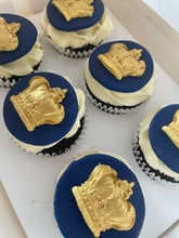 Load image into Gallery viewer, Kings Gold Crown Cupcakes
