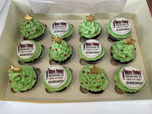 Load image into Gallery viewer, Corporate Logo Christmas Cupcakes
