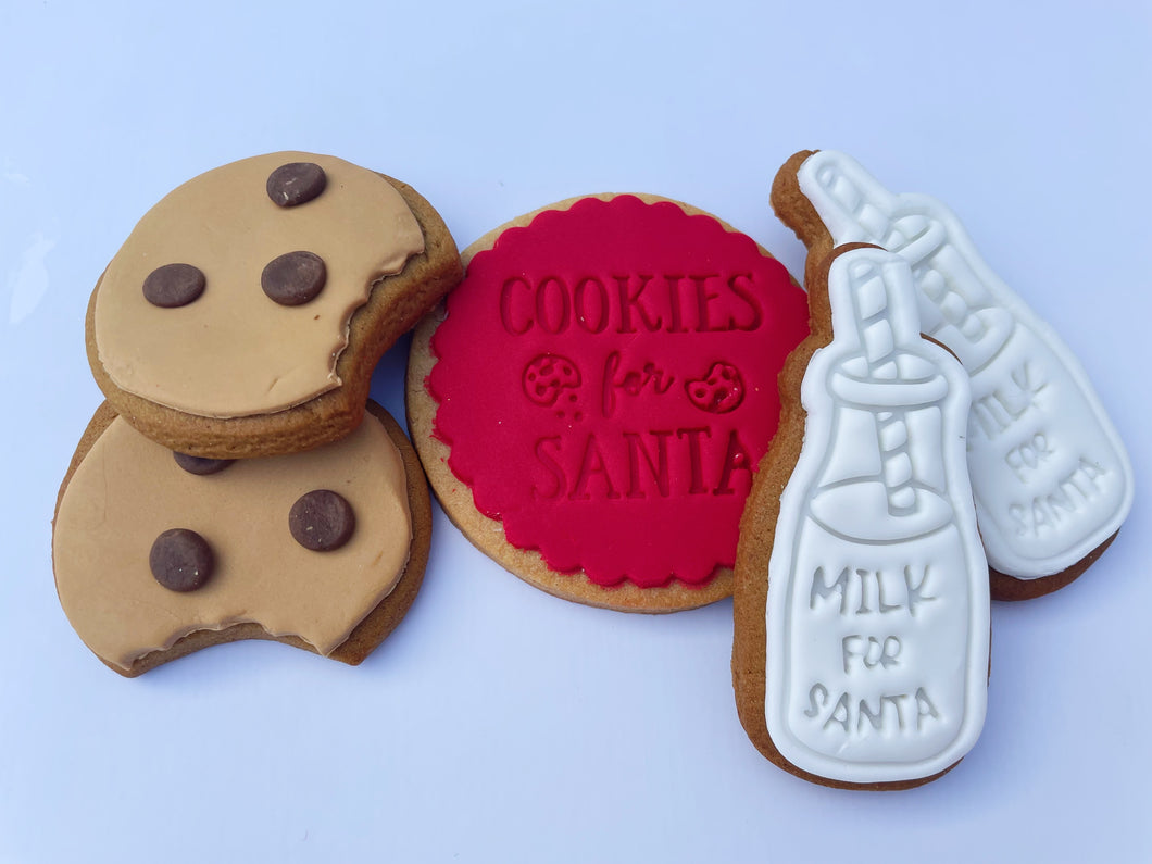 Milk and Cookies Gingerbread Cookie Pack
