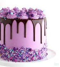 Load image into Gallery viewer, Chocolate drip cake- Comes in lots of colours - feel free to email us at Cake Haven Silverstream Wellington
