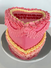 Load image into Gallery viewer, Vintage Heart Shaped Cake
